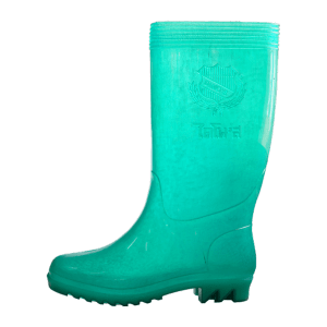 1157สีใส-รองเท้าบูทสีใส ยาว 14 นิ้ว