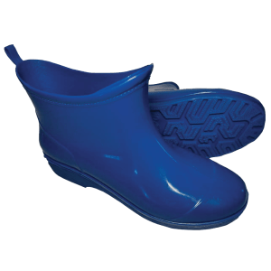 4001C-รองเท้าบูทสี พื้นขาว ยาว 6 นิ้ว