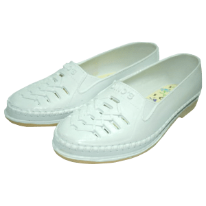 600W-คัทชูส์หญิง สีขาว